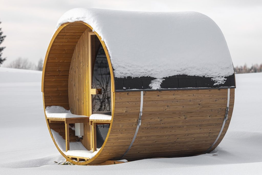 Barrel Sauna in Oldham